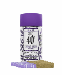 STIIIZY – Purple Punch Infused 40’s Pre-Roll Pack – 2.5g